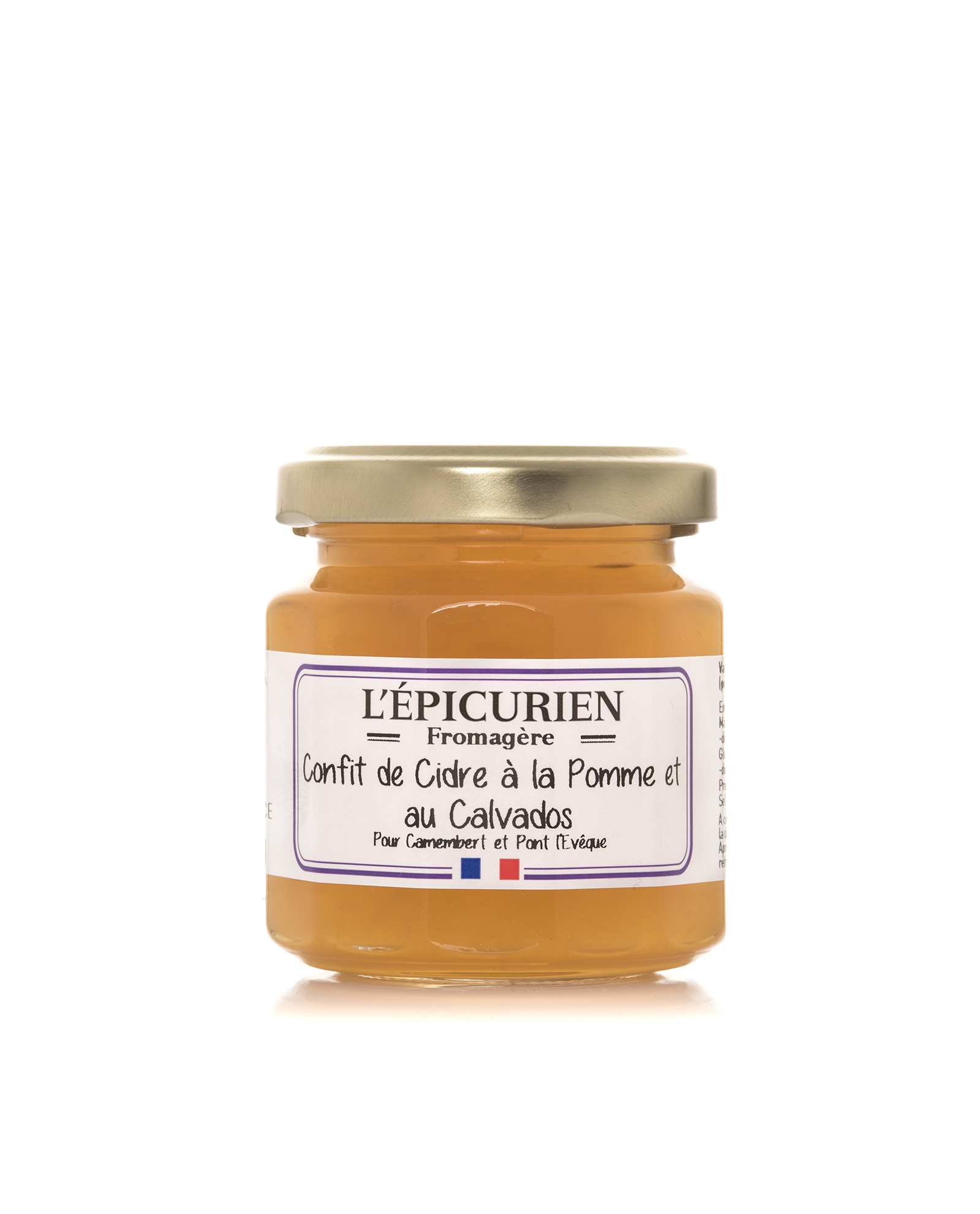Confit de Cidre à la Pomme et au Calvados, 125 g
