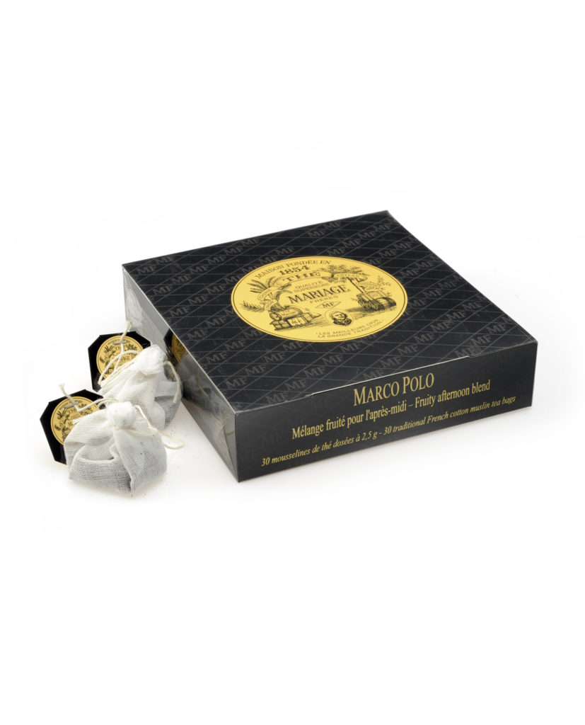 Mariage Freres. Marco Polo Black Tea, 30 Cotton Tea Bags 75G 1