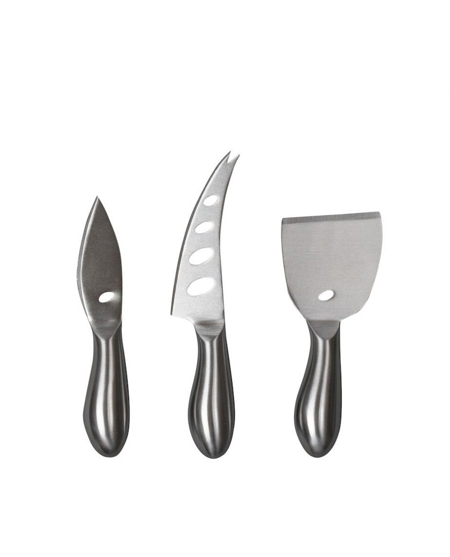 OB-2363 CHEESE KNIFES SILVER