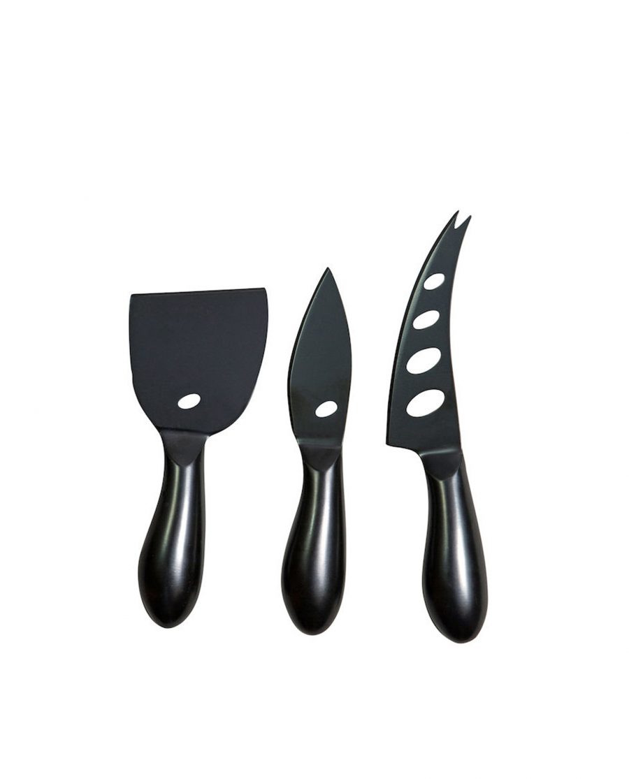 OB-9486 CHEESE KNIFES BLACK